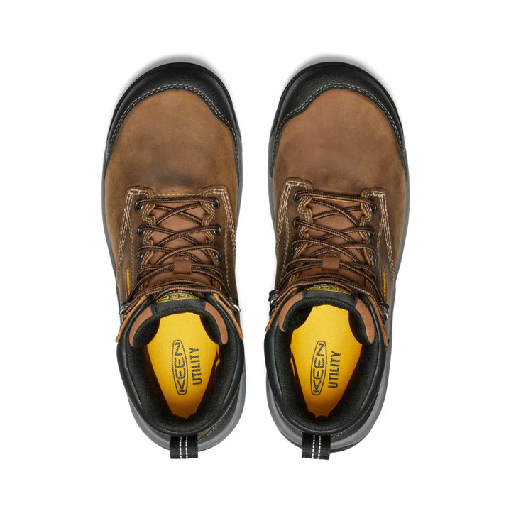 KEEN Men's Evanston 6" Waterproof Boot (Carbon Toe)