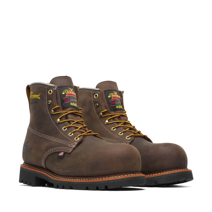 Thorogood Men's American Legacy 6” Crazy Horse Nano Safety Toe