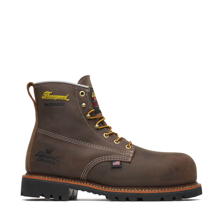 Thorogood Men's American Legacy 6” Crazy Horse Nano Safety Toe