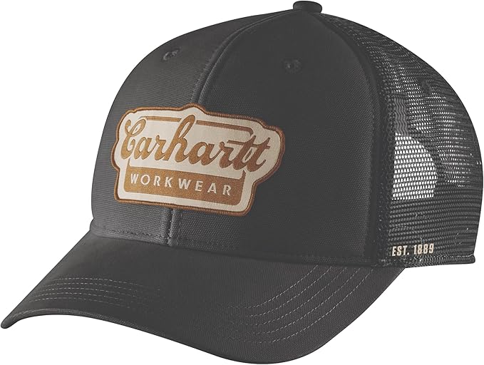 Carhartt Rugged Flex Twill Mesh-Back Script Patch Cap