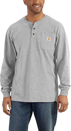 Carhartt Men's Dearborn Loose LS Henley T-Shirt