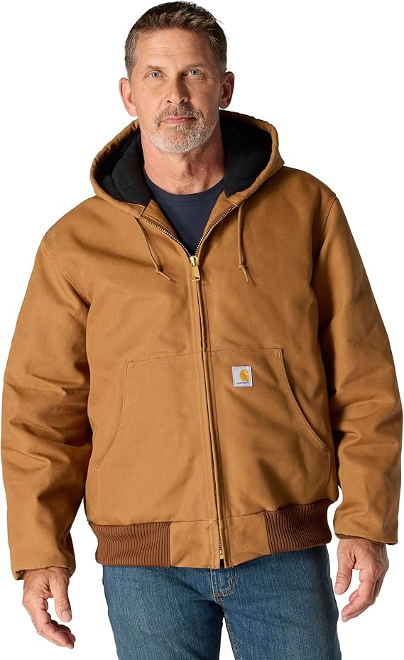 Carhartt Men's Iconic J140 Firm Duck Active Jac