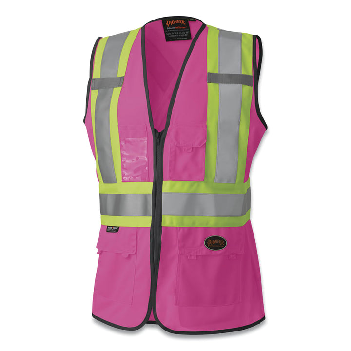 Pioneer High Visibility Women's Surveyor Safety Vest