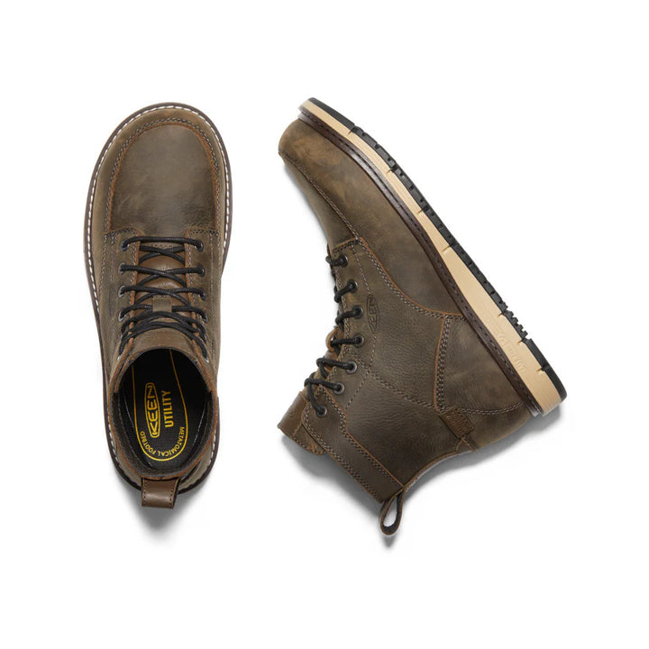 KEEN Men's San Jose 6" Waterproof Boot (Aluminum Toe)