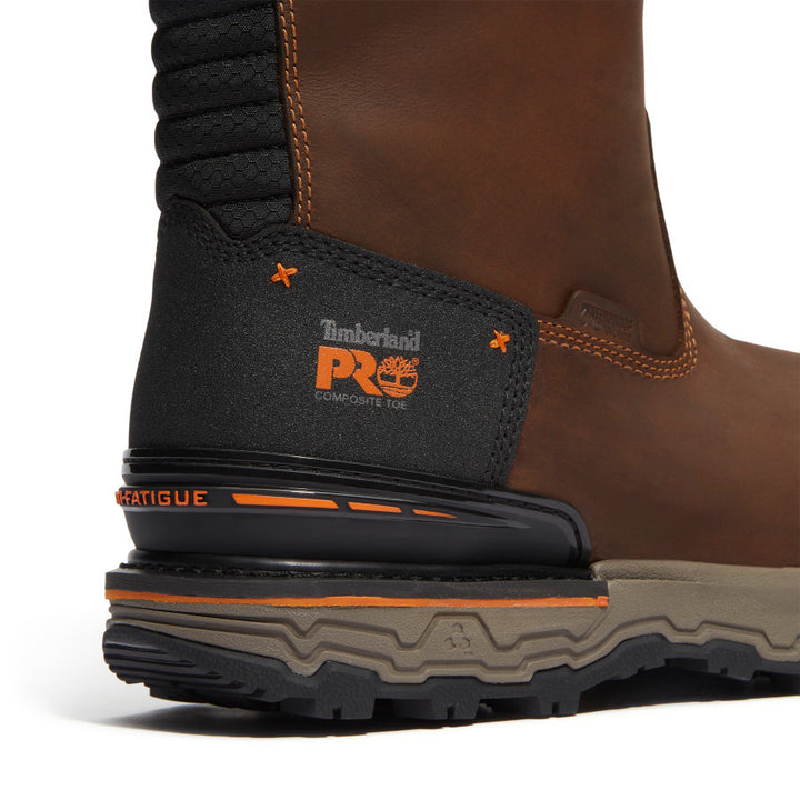 Timberland Pro Men's Boondock Ultralight Pull-On Composite Waterproof Work Boot