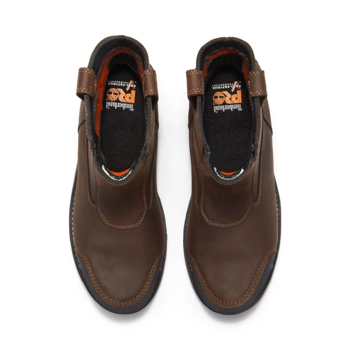 Timberland Pro Men's True Grit Chelsea Composite Toe Waterproof Work Boot