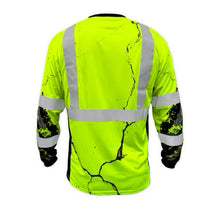 SafetyShirtz Men's SS360º American Grit Class 3 Reflective Long Sleeve Safety Shirt