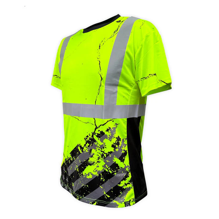 SafetyShirtz Men's SS360º American Grit Class 2 Reflective Safety Shirt