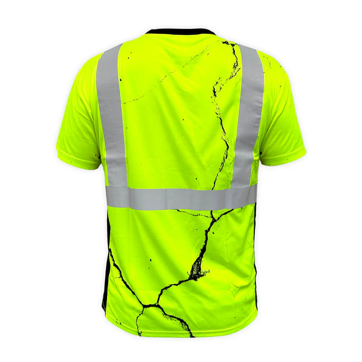 SafetyShirtz Men's SS360º American Grit Class 2 Reflective Safety Shirt