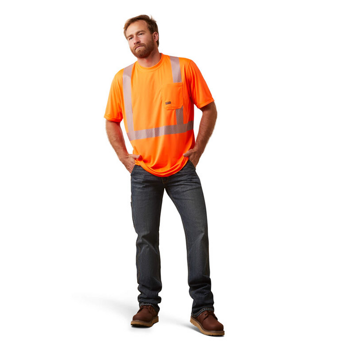 Ariat Mens Rebar Hi-Vis Ansi T-Shirt