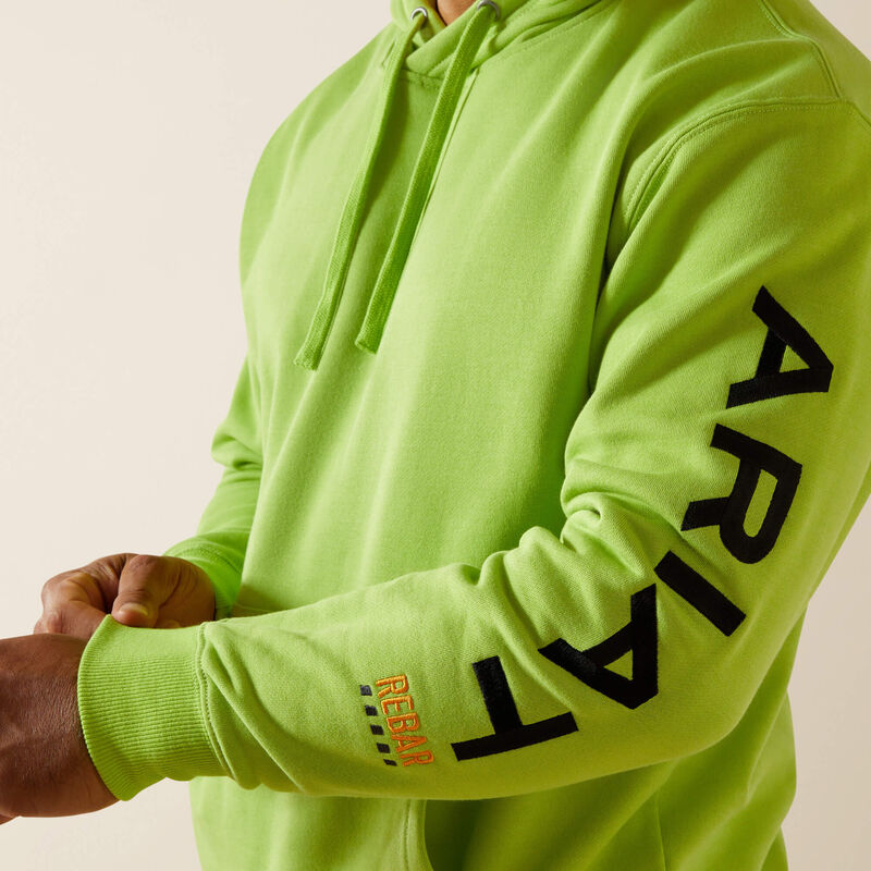Ariat Mens Rebar Workman Graphic Hoodie