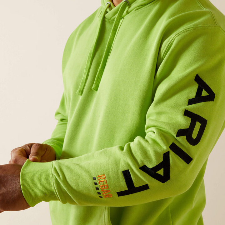 Ariat Mens Rebar Workman Graphic Hoodie
