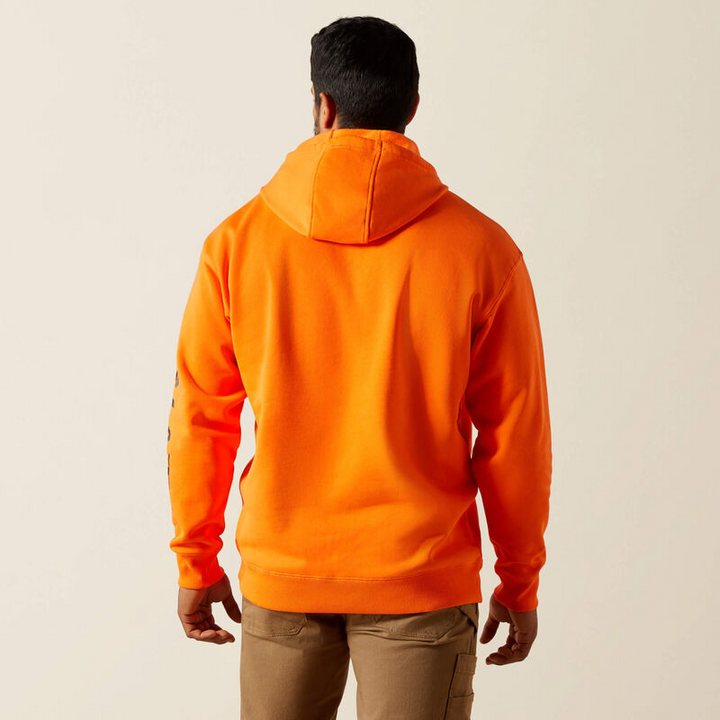 Ariat Mens Rebar Workman Graphic Hoodie