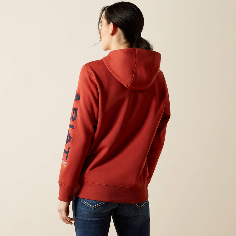Ariat Womens Rebar Workman Graphic Hoodie