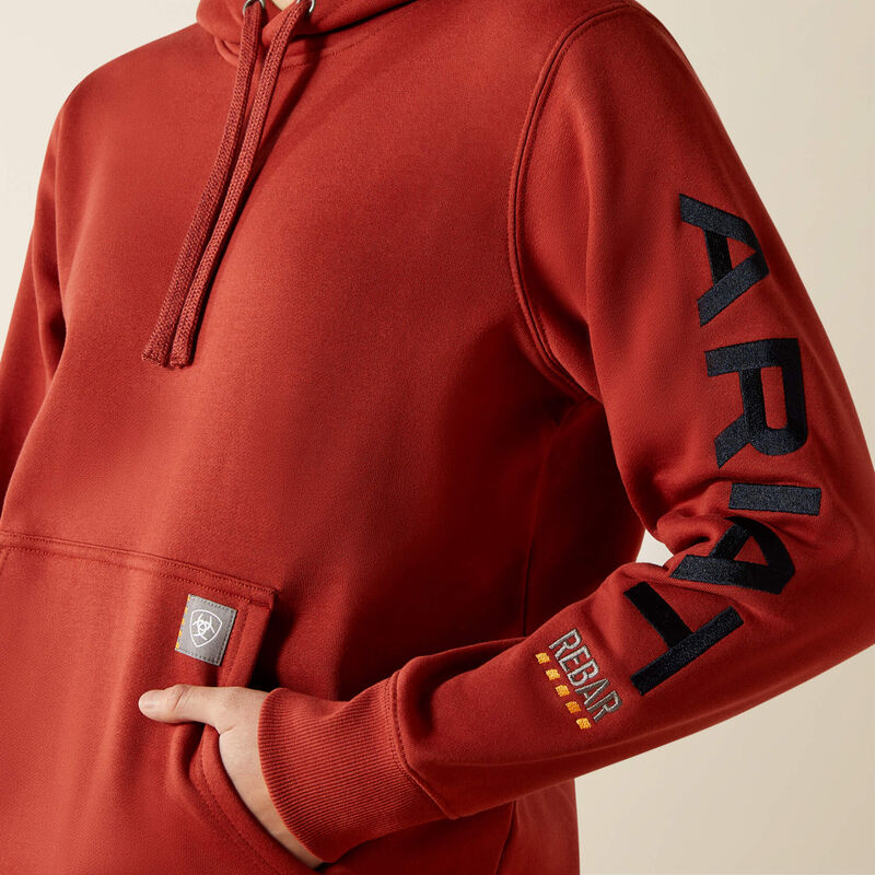 Ariat Womens Rebar Workman Graphic Hoodie