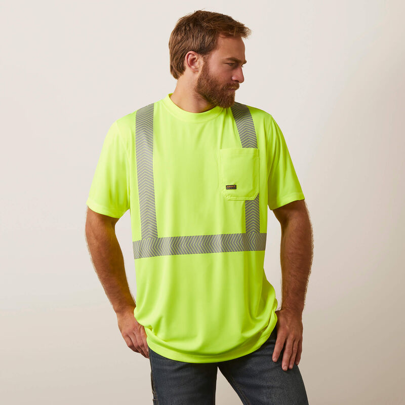 Ariat Mens Rebar Hi-Vis Ansi T-Shirt