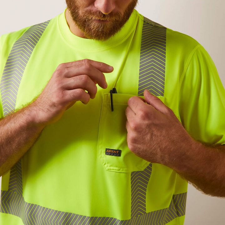 Ariat Mens Rebar Hi-Vis Ansi T-Shirt
