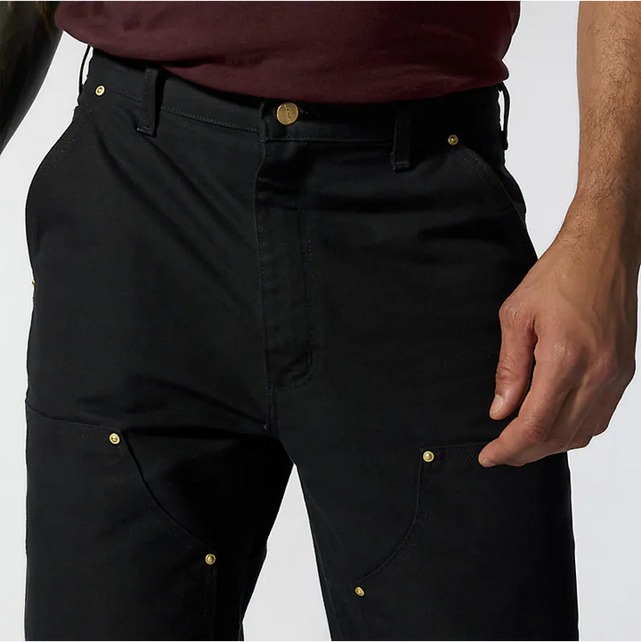 Carhartt Men's Iconic B01 Firm Duck Double-Front Dungaree