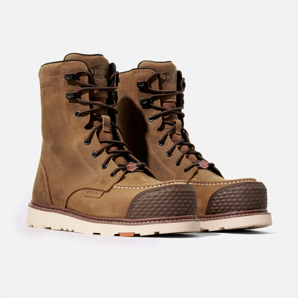 BRUNT Men's The Marin 8" BRUNT Toe Waterproof (Comp Toe)