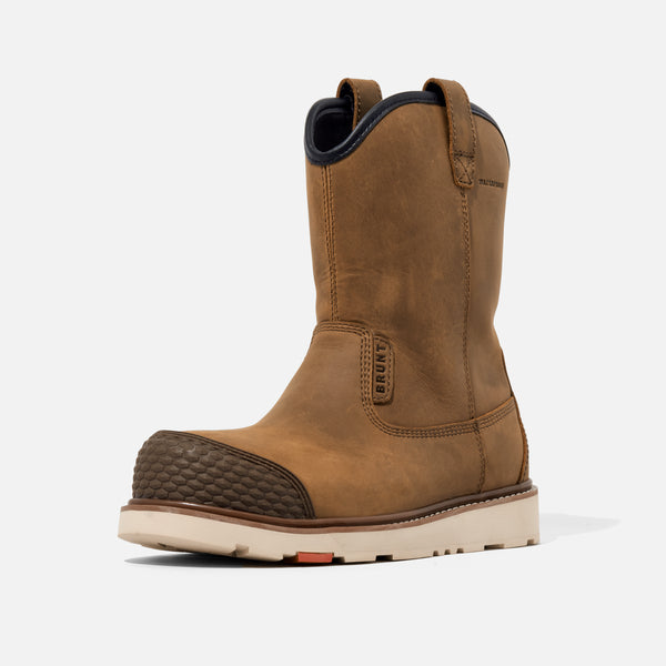 BRUNT Men's The Bolduc BRUNT Toe Waterproof (Comp Toe)