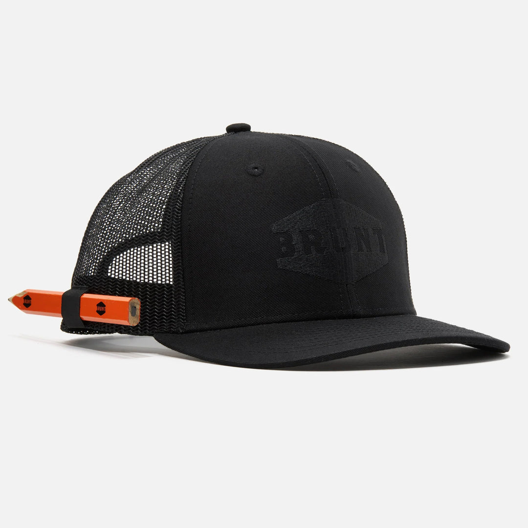 BRUNT Curved Brim Snapback