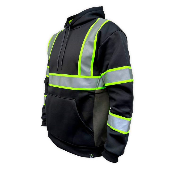 SafetyShirtz Men's SS360º Stealth  Reflective Safety Hoodie