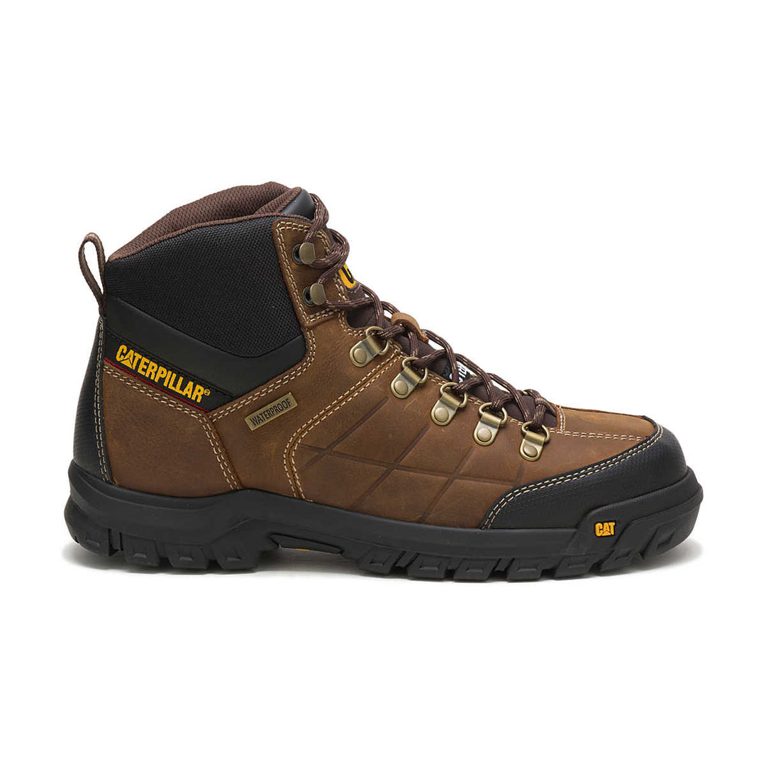 CAT Men's Threshold Waterproof Steel Toe Work Boot