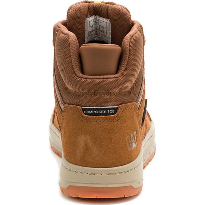 CAT Men's Streamline Court Mid Composite Toe Work Shoe