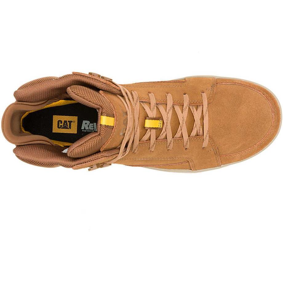 CAT Men's Streamline Court Mid Composite Toe Work Shoe