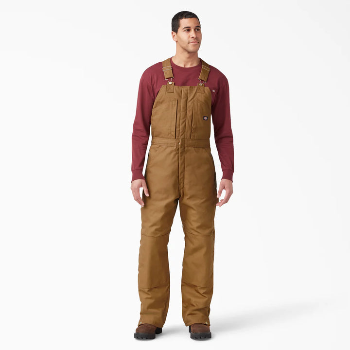 Dickies Men's Duck Insulated Bib Overall