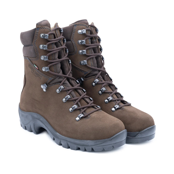 Drew's Boots Men's Fire Hiker Brown Rough Out