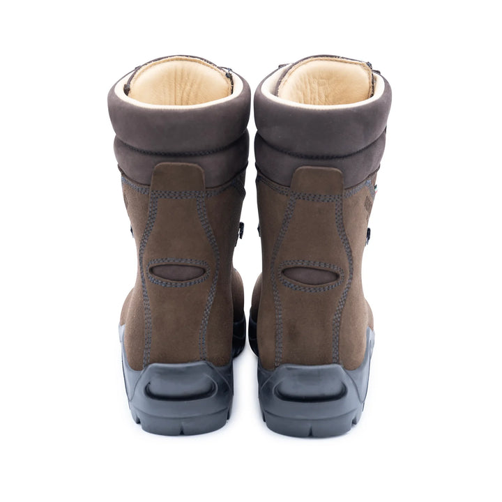 Drew's Boots Men's Fire Hiker Brown Rough Out