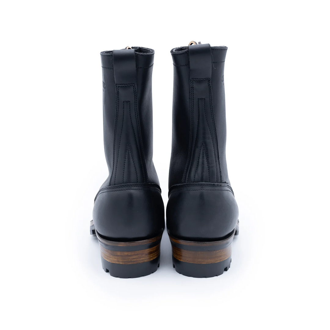 Drew's Boots Men's 10 inch Logger Boot Black