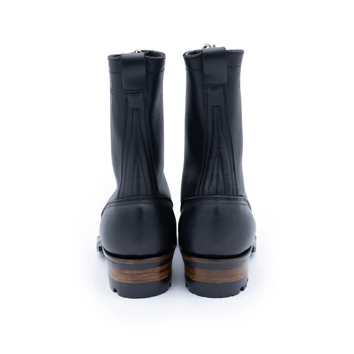 Drew's Boots Men's 10 inch Logger Boot Black