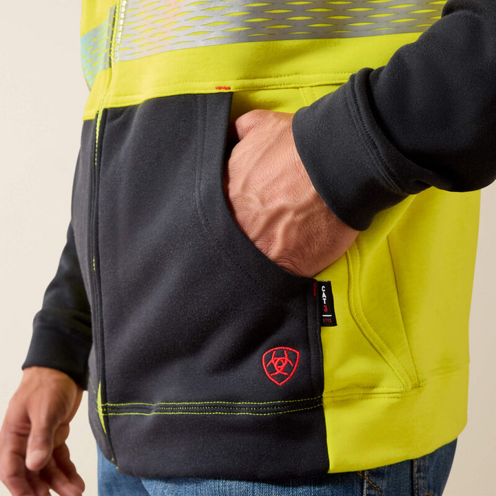 Ariat Men's FR Hi-VIs Full Zip Hoodie