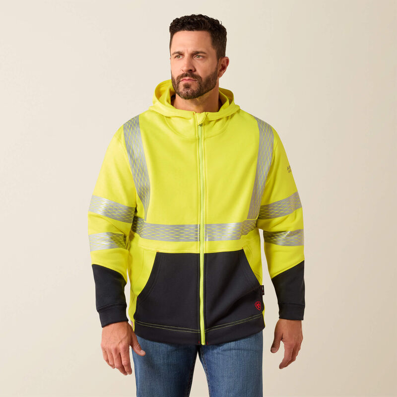 Ariat Men's FR Hi-VIs Full Zip Hoodie