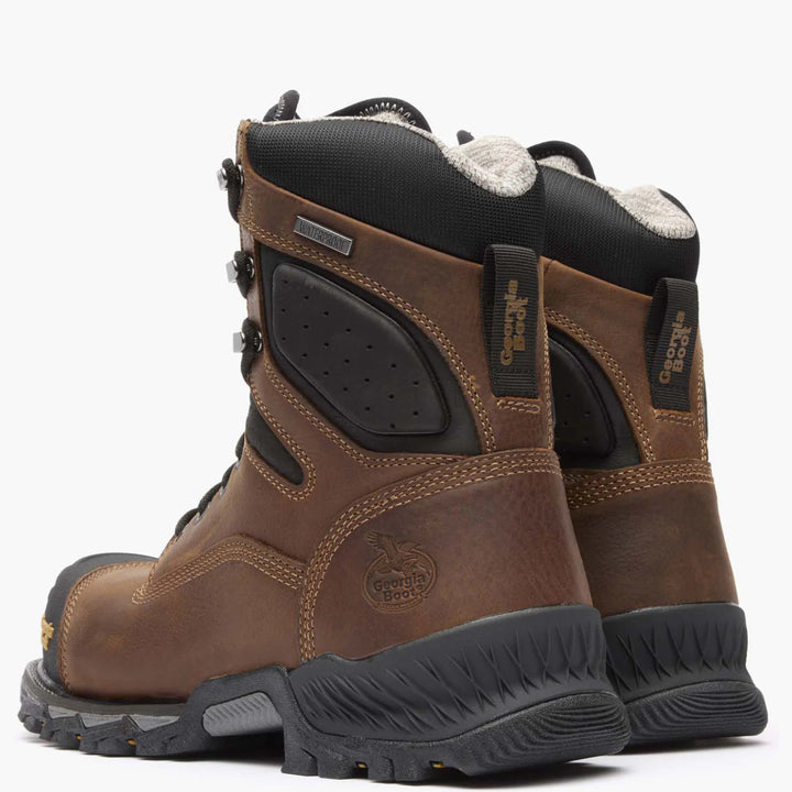 Georgia Boot Men's Rumbler 8 inch Composite Toe Waterproof Work Boot