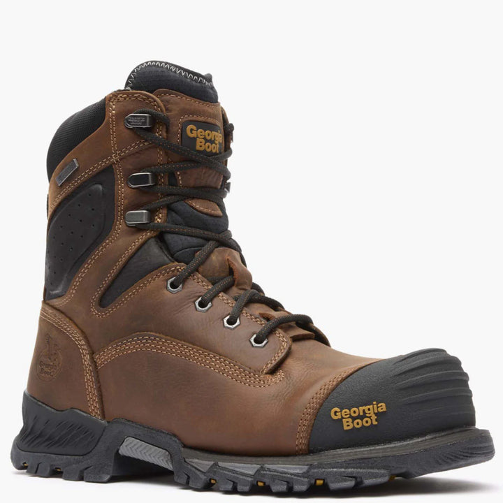 Georgia Boot Men's Rumbler 8 inch Composite Toe Waterproof Work Boot