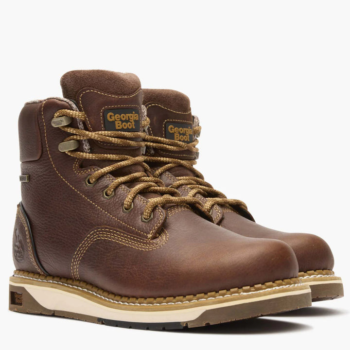 Georgia Boot Men's AMP LT Wedge Waterproof Work Boot