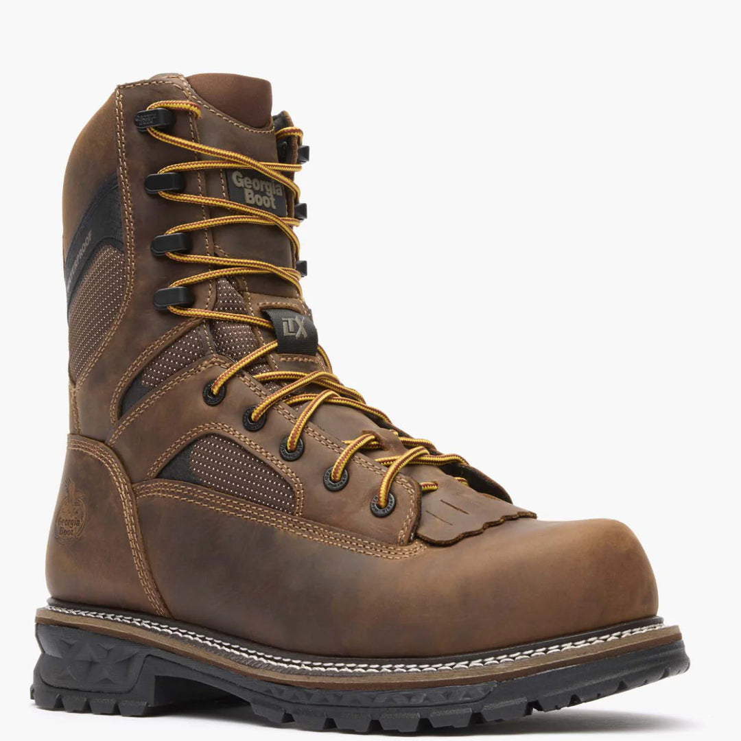 Georgia Boot Men's LTX Logger 9" Composite Toe Waterproof Work Boot