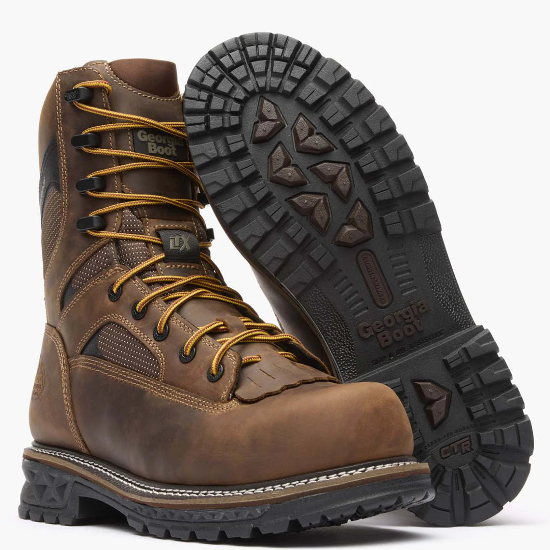 Georgia Boot Men's LTX Logger 9" Composite Toe Waterproof Work Boot