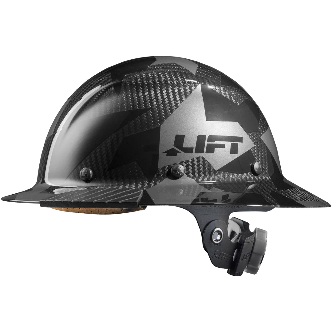 LIFT DAX Carbon Fiber Full Brim Hardhat