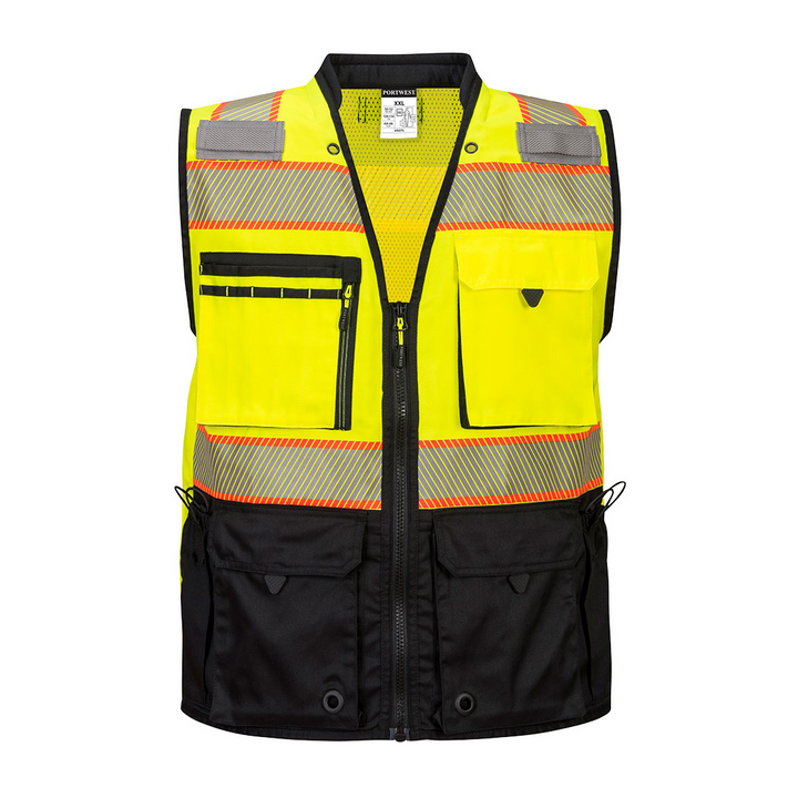 Portwest Men's Hi-Vis Premium Surveyor Vest