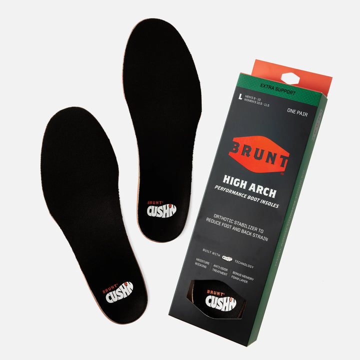 BRUNT High Arch CUSH'N Insole