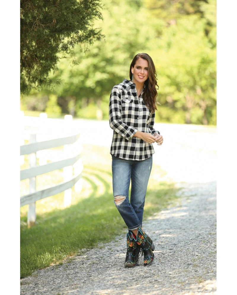 Wrangler Women's Snap Flannel