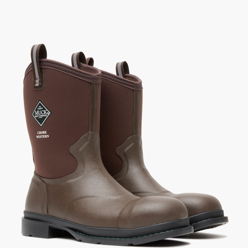 Muck Men's Chore Western Alloy Toe Work Boot