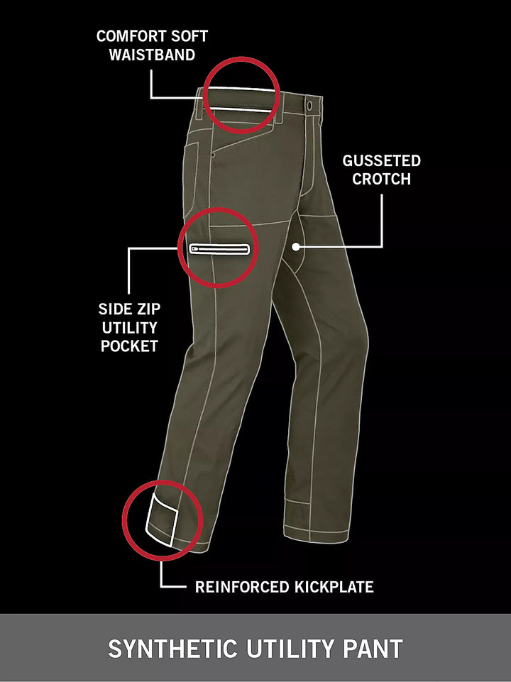 Wrangler Men's ATG Men's Cliff Side Utility Pant