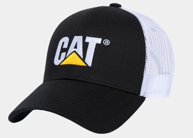 CAT Raised Logo Cap