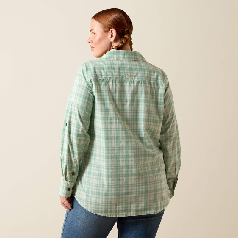 Ariat Womens Rebar Made Tough Durastretch Work Shirt