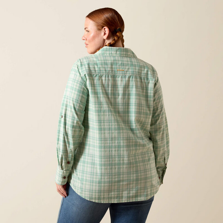 Ariat Womens Rebar Made Tough Durastretch Work Shirt